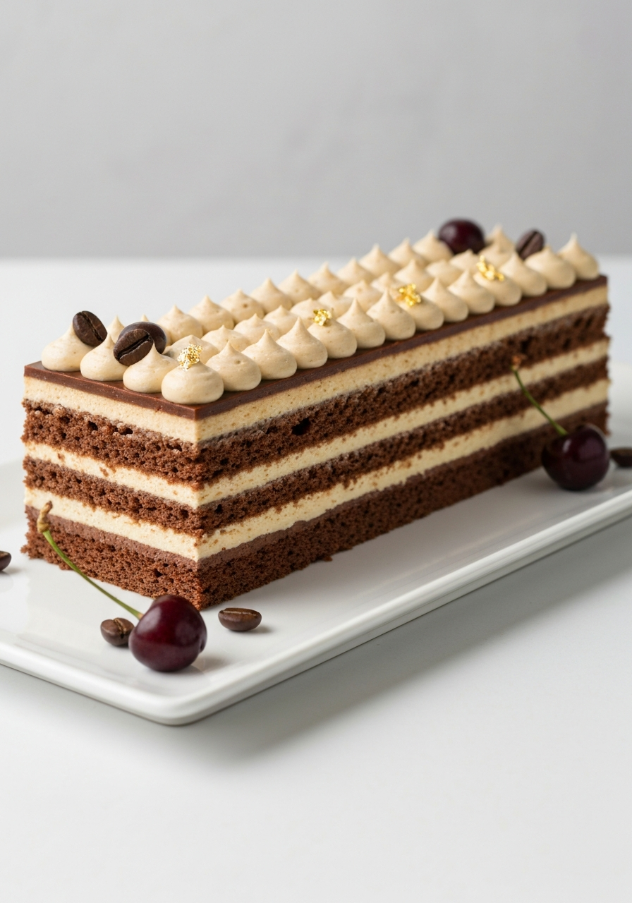 Opera Cake by Nassu Licious